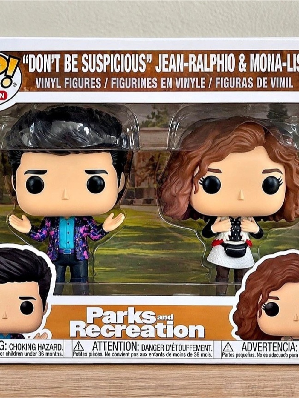 Funko Pop! Television Parks and Recreation Jean-Ralphio & Mona-Lisa 2-Pack Parks
